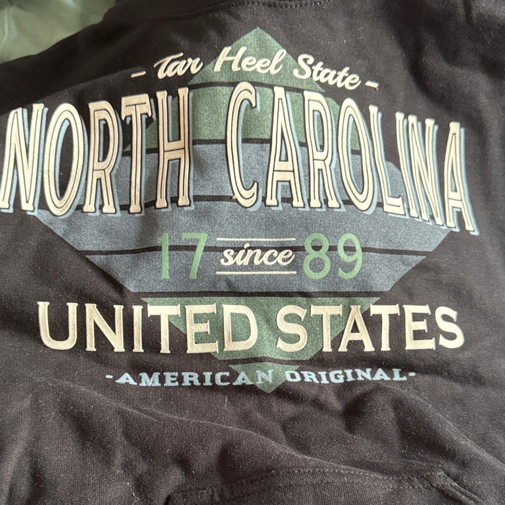 Gildan Black North Carolina Hoodie